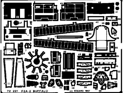 1/72 F2A for HASEGAWA kit