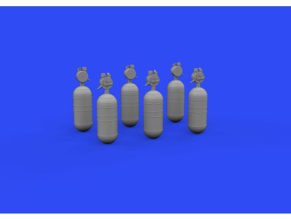 WWII USAAF oxygen cylinder A-6 PRINT 1/48