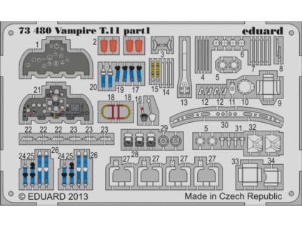 1/72 Vampire T.11 for AIRFIX kit