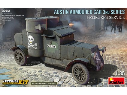 1/35 Austin Armoured Car 3rd Series: Freikorps Service. Interior Kit - Miniart