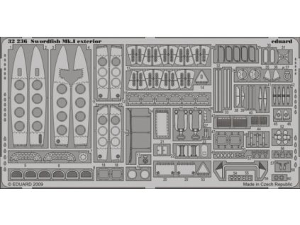 1/32 Swordfish Mk.I exterior for TRUMPETER kit