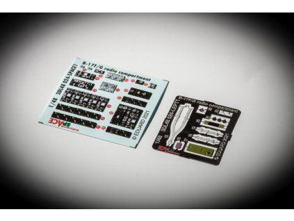 B-17F/G radio compartment SPACE 1/48 recommended for HKM