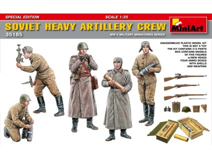 1/35 Soviet Heavy Artillery Crew.Special Edition