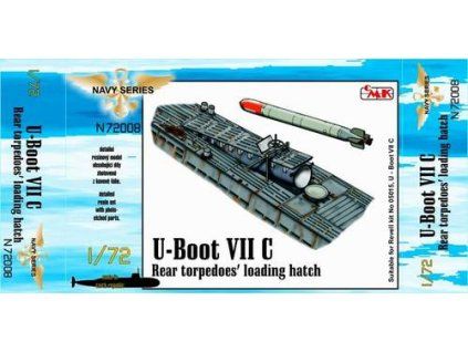 1/72 U-Boot VII Rear torpedoes loading hatch for
