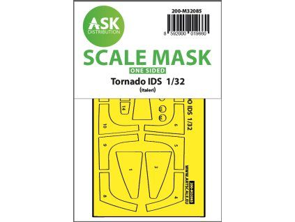 1/32 Tornado IDS one-sided express fit mask for Italeri