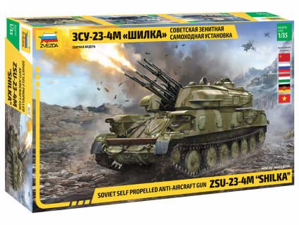 Zvezda 3635 - ZSU-23-4M SHILKA (1:35)