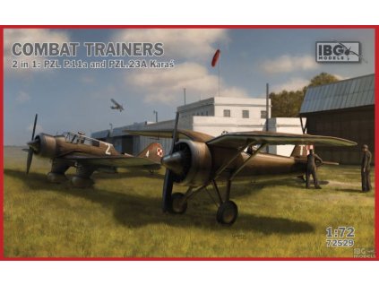 1/72 Combat Trainers 2 in 1 PZL P.11a PZL 23A Karaś