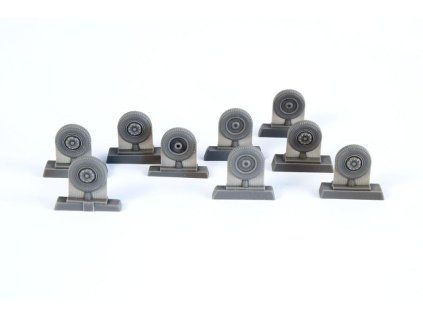1/72 Meillerwagen V-2 Transporter – Wheels Set for