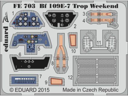 Bf 109E-7 Trop Weekend recommended for EDUARD