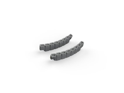 Tempest Mk.II exhaust stacks 1/48 recommended for EDUARD/SPECIAL HOBBY