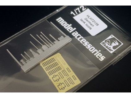 1/72 German tank tools - PE/resin set of german tank tool
