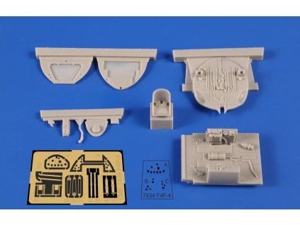 1/72 F4F-4 Wildcat Interior for Airfix