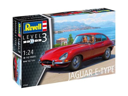 24139 plastic modelkit auto 07668 jaguar e type coupe 1 24 a109310034 10374