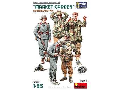 1/35 Market Garden" (Netherlands 1944) Resin Heads - Miniart