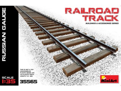 1/35 Railroad Track (Russian Gauge) - Miniart