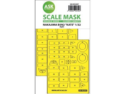 1/32 B5N2 Kate closed canopy - double-sided express mask for Infinity