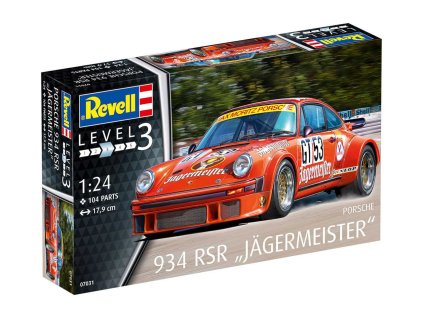20273 plastic modelkit auto 07031 porsche 934 rsr jagermeister 1 24 a64530099 10374