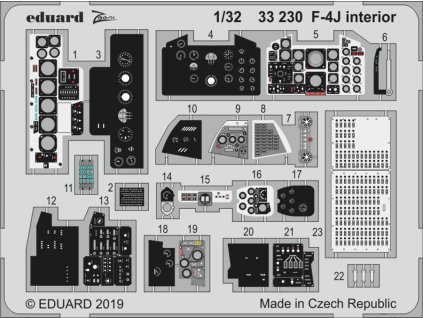 F-4J interior 1/32 recommended for TAMIYA