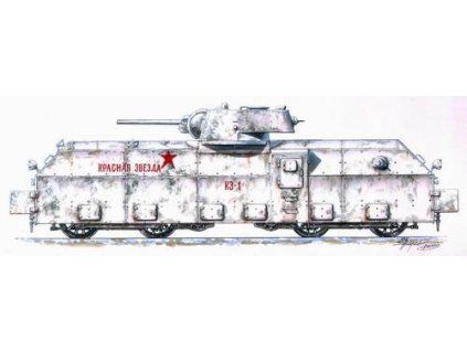 1/72 Soviet draisine Krasnaja Zvezda