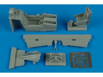 1/48 F-102A Delta Dagger cockpit set - MONOGRAM