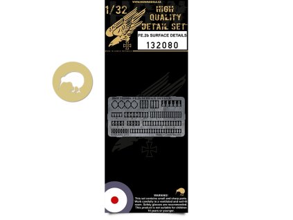 1/32 FE.2b - Surface Details - Photo-etched Sets - Wingnut Wings