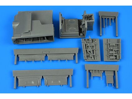 1/48 Sea Harrier FRS.1/FA.2 wheel bay - KINETIC