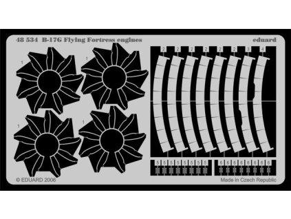 1/48 B-17G engines for REVELL/MONOGRAM kit