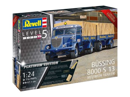 37699 gift set auto 07580 bussing 8000 s 13 with trailer platinum edition 1 24 a137253827 10374