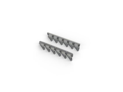 Spitfire Mk.V six-stacks exhausts fishtail 1/48 recommended for EDUARD