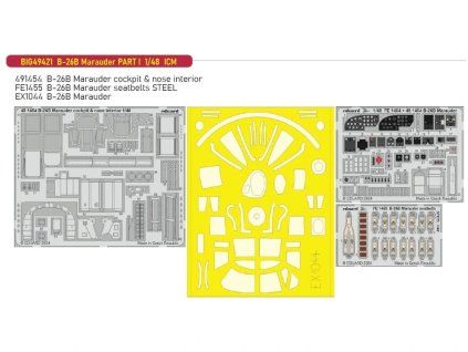 B-26B Marauder PART I 1/48 recommended for ICM