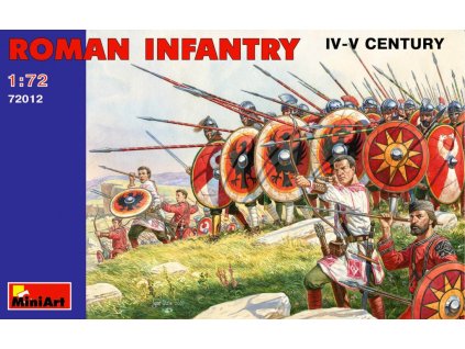 1/72 Roman infantry. III- IV century
