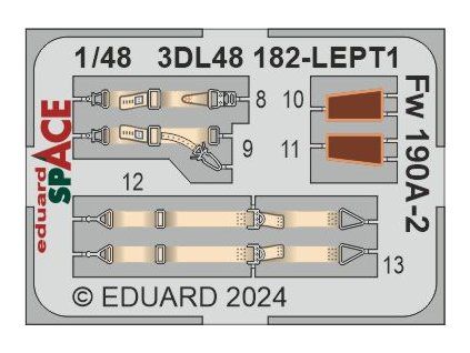 Fw 190A-2 SPACE 1/48 recommended for EDUARD