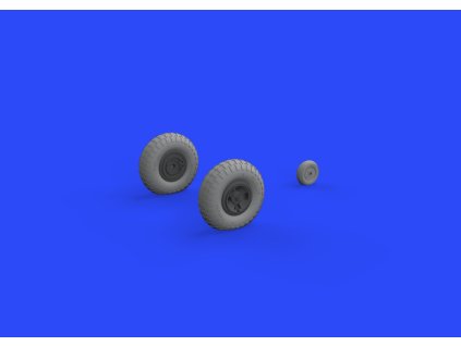 1/32 Spitfire Mk.IX wheels 4spoke w/pattern  for TAMIYA kit
