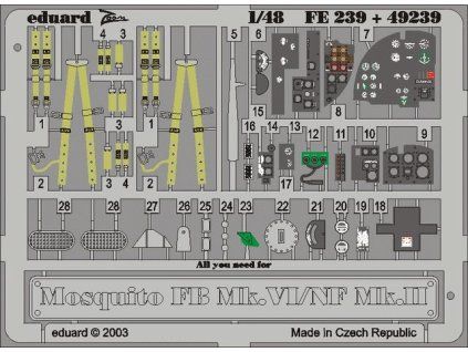 Mosquito FB Mk.VI/NF Mk.II recommended for TAMIYA