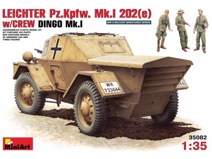 1/35 Leichter Pz. Kpfw. Mk 1 202 (e). w/crew