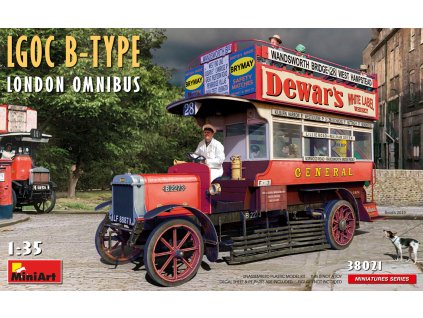 1/35 LGOC B-Type London Omnibus - Miniart