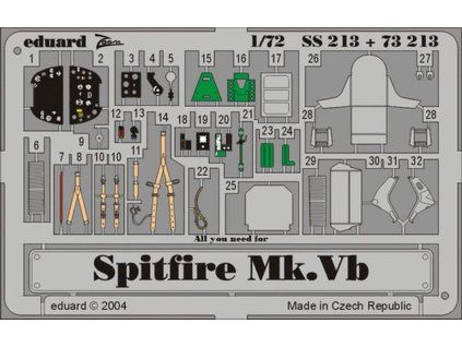 Spitfire Mk.Vb recommended for TAMIYA