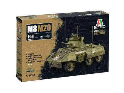 Italeri 25759 M8/M20 1/56