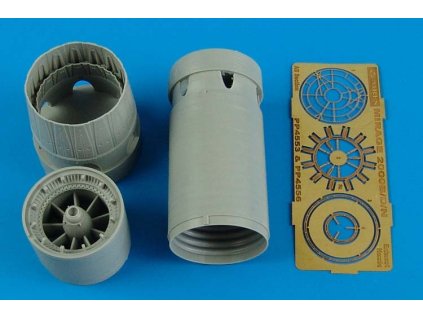 1/48 Mirage 2000C/B/D/N exhaust nozzle - opened po