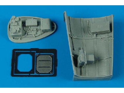 1/32 Bf 109G Radio equipment - (late version) - HASEGAWA