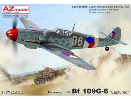 1/72 Bf 109G-6 „Captured“