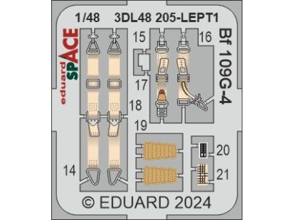 Bf 109G-4 SPACE 1/48 recommended for EDUARD