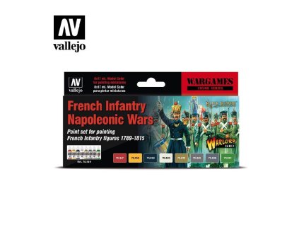 Vallejo Model Color set 70164 French Infantry Napoleonic Wars (8)