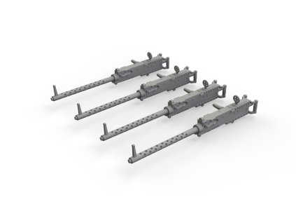 M2 Browning w/ handles for aircraft PRINT 1/48