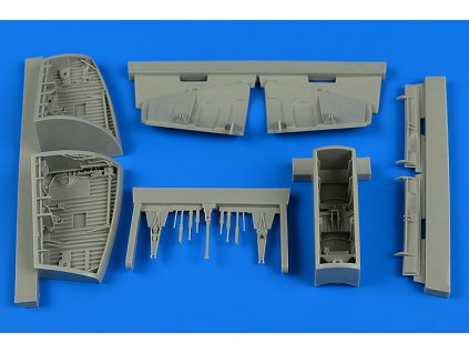 1/48 SAAB J-29 Tunnan wheel bay