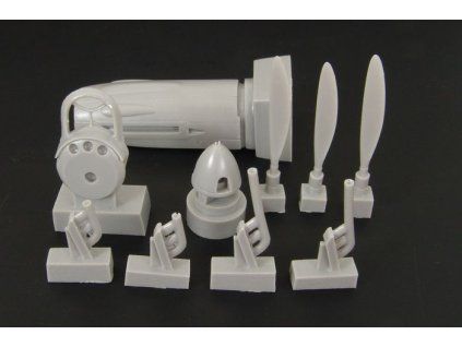 1/48 P 40 Klimov engine conversion conversion set for Hasegawa P40E kit