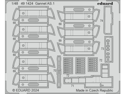 Gannet AS.1 1/48 recommended for AIRFIX