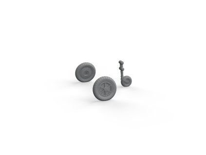 Bf 109G-4 wheels 1/48 recommended for EDUARD
