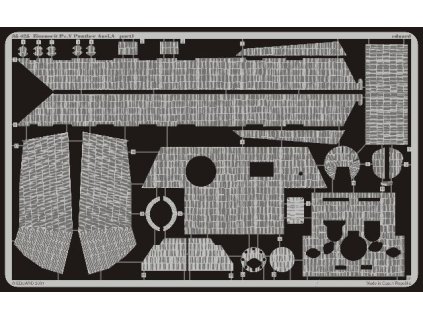 Zimmerit Panther Ausf.A recommended for TAMIYA