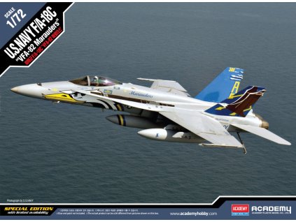 Academy 12534 - F/A-18C U.S NAVY VFA-82 "MARAUDERS" LE: (1:72)